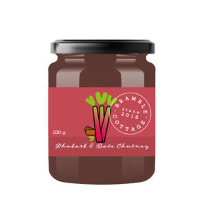 Rhubarb and Date Chutney 230g